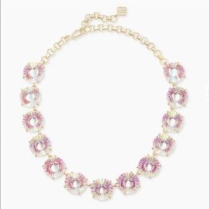 Kendra Scott Jolie Statement Necklace in Dichroic Glass